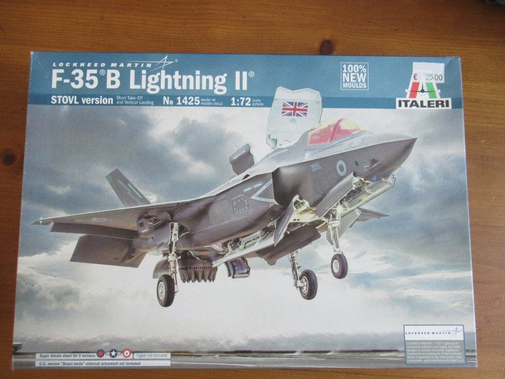 F-35B Lightning II (Italeri 1/72), 1:72 tot 1:144, Italeri, Nieuw, Ophalen of Verzenden