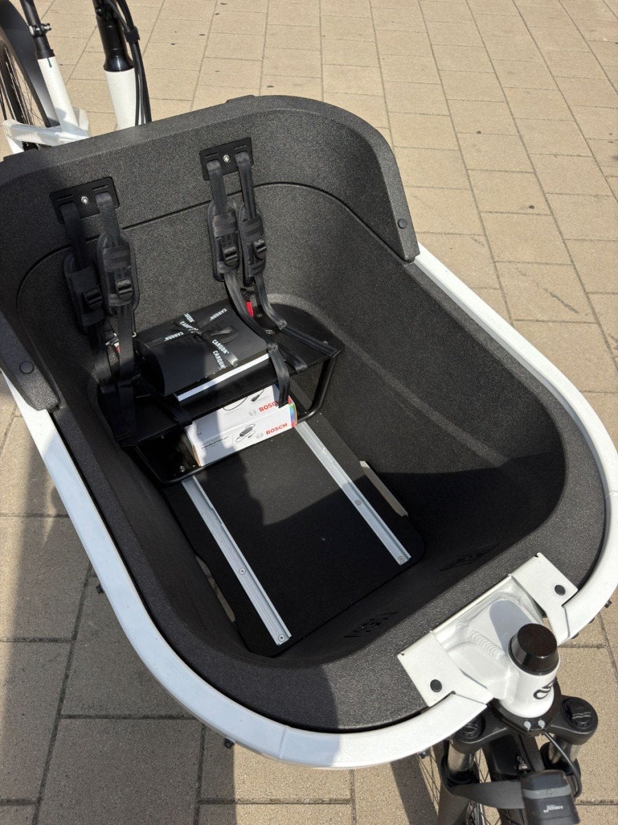 Carqon Cruise E2-2x400Wh Wit 49cm, Ophalen, Gebruikt, -, -