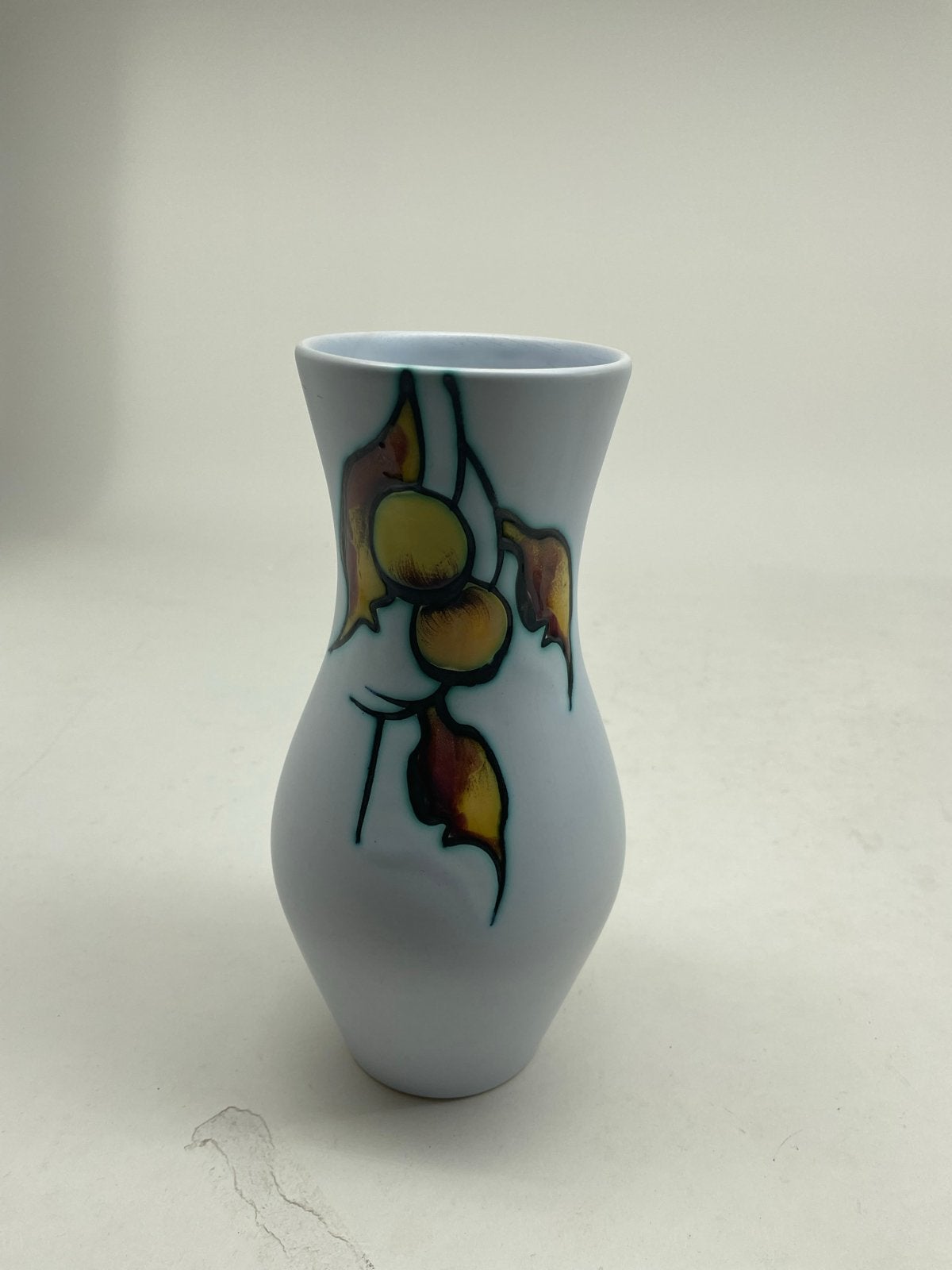 Flora Gouda Holland Vaas - Handgeschilderd, Ophalen of Verzenden