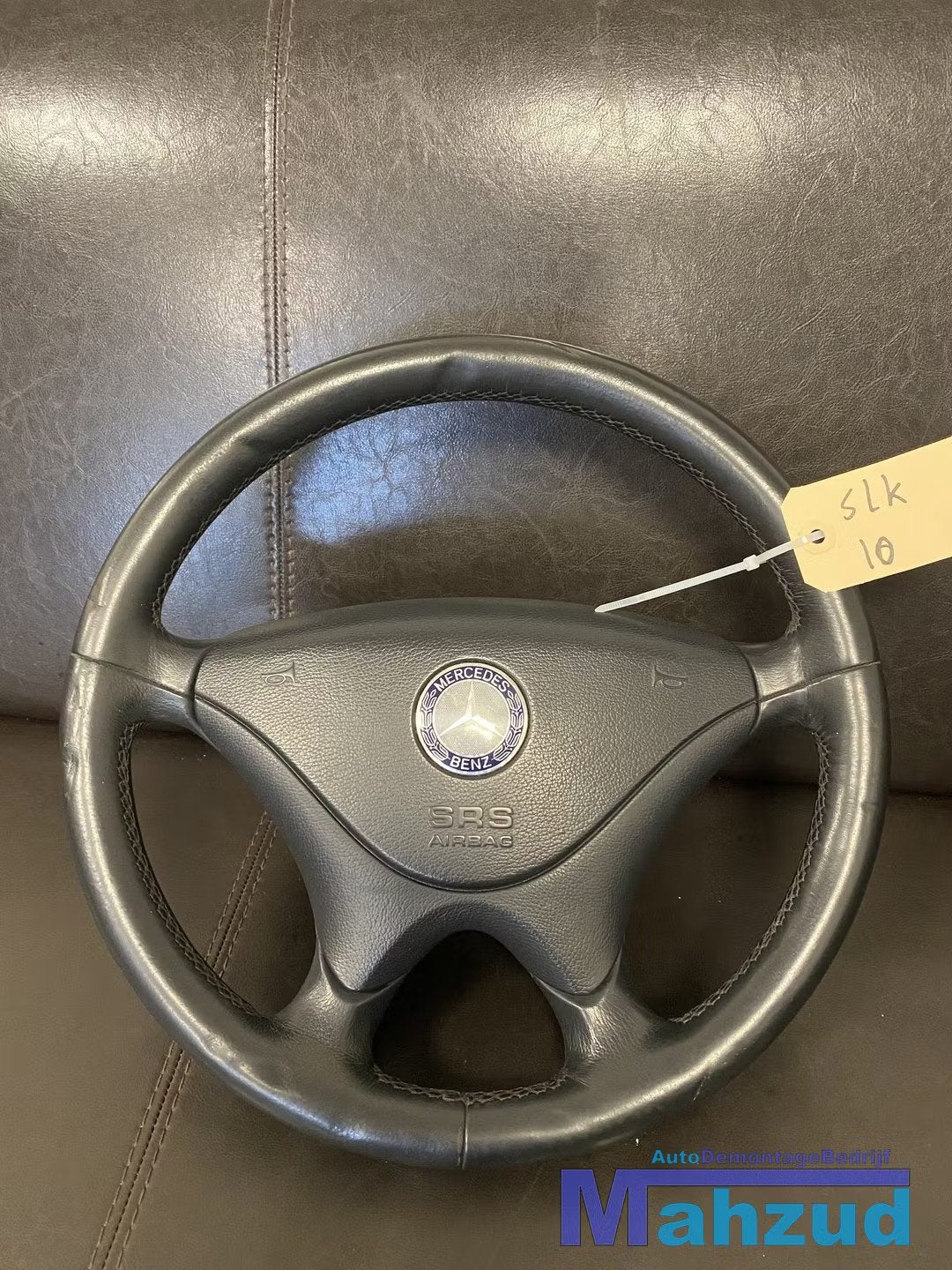 MERCEDES SLK R170 W208 CLK Stuurwiel stuur met airbag leer z, Gebruikt, Mercedes-Benz AG, Mercedes-Benz, Ophalen of Verzenden
