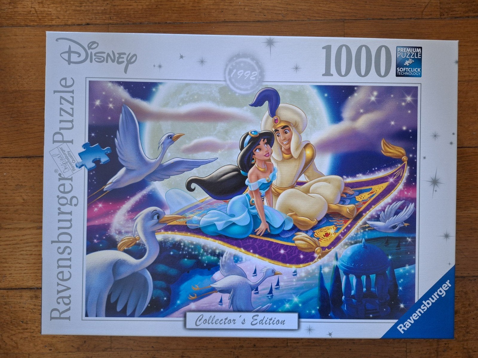 Ravensburger Disney Aladdin Collector's Edition 1000 stukjes, Ophalen of Verzenden, 500 t/m 1500 stukjes, Zo goed als nieuw, Legpuzzel