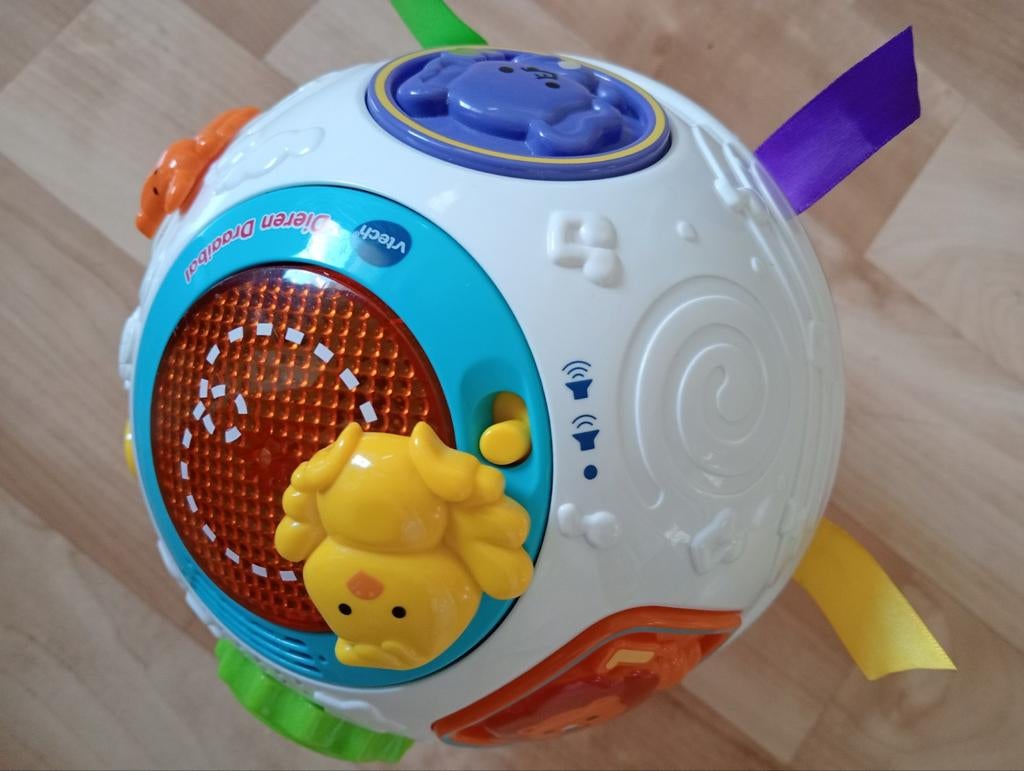 VTech Dieren Draaibal - Interactief Speelgoed voor Baby's, Kinderen en Baby's, Speelgoed | Vtech, Ophalen, Gebruikt, 6 maanden tot 2 jaar