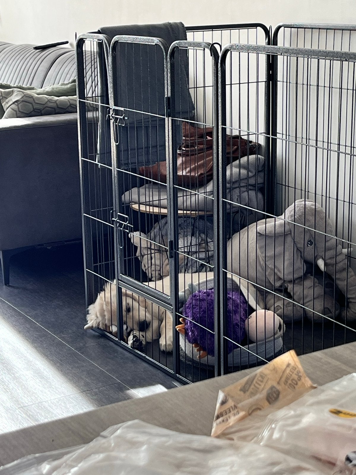Kamerkennel, Ophalen, Zo goed als nieuw
