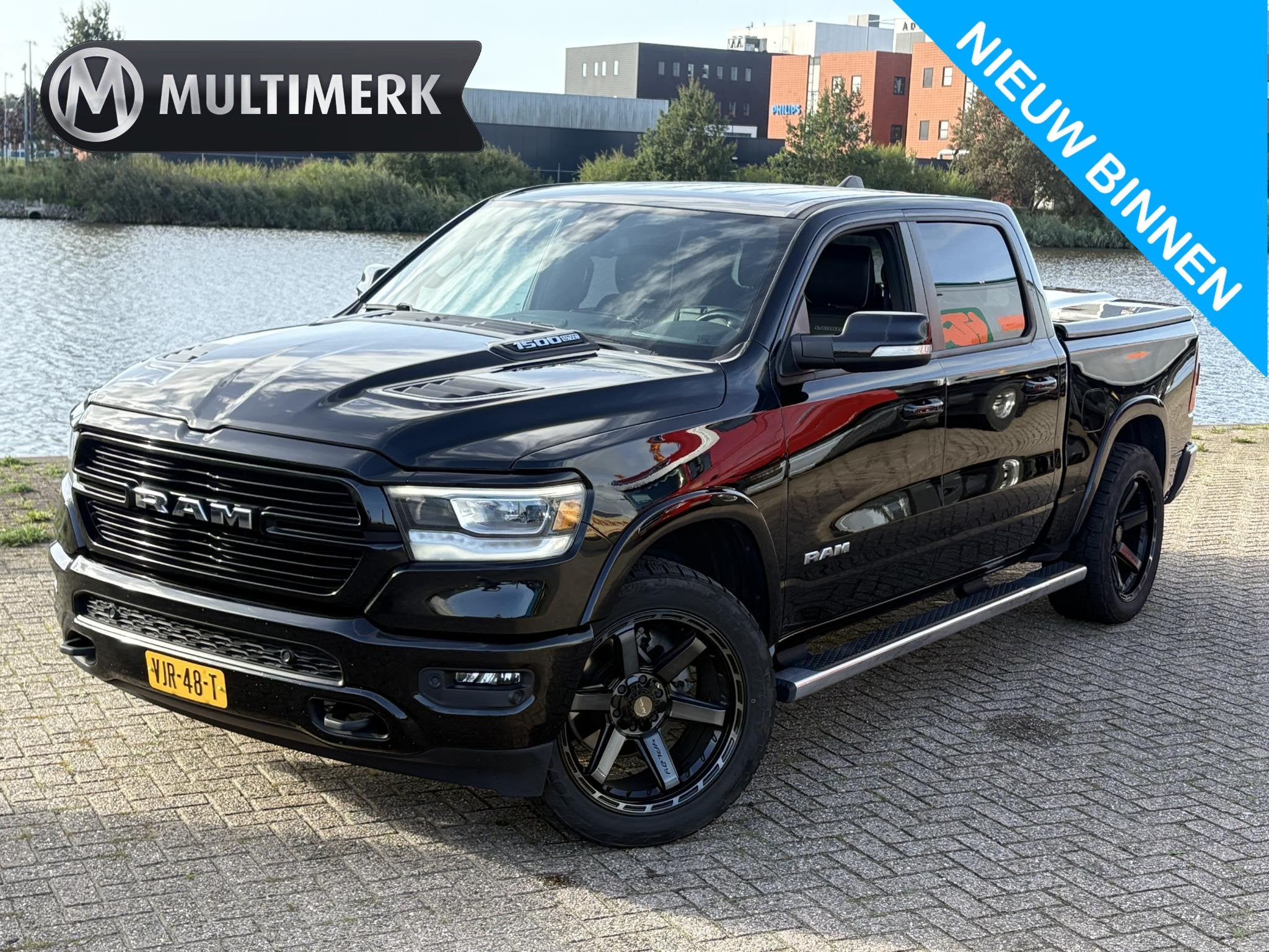 Dodge Ram 1500 5.7 V8 4x4 Crew Cab Laramie | Prinz | GROOT S, Auto's, Automaat, Gebruikt, 5654 cc, Zwart