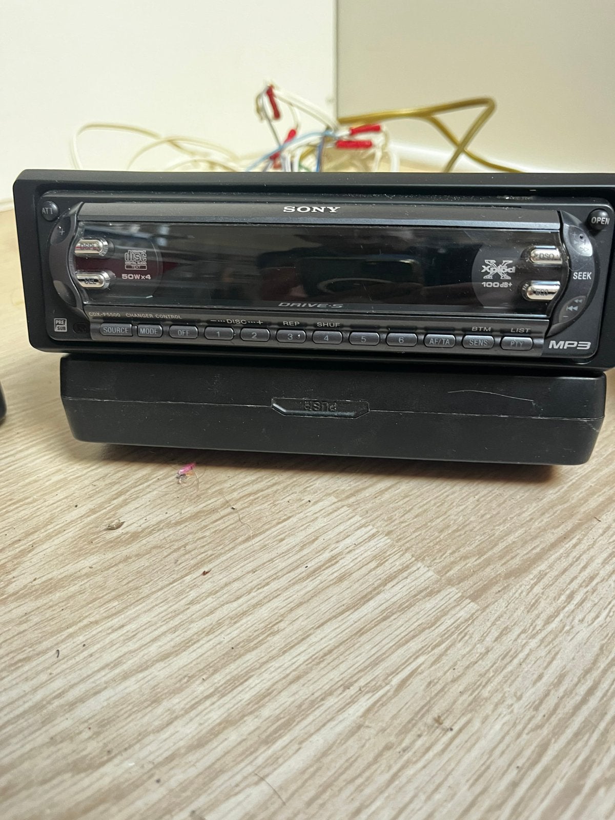 Sony autoradio mp3, Ophalen, Gebruikt