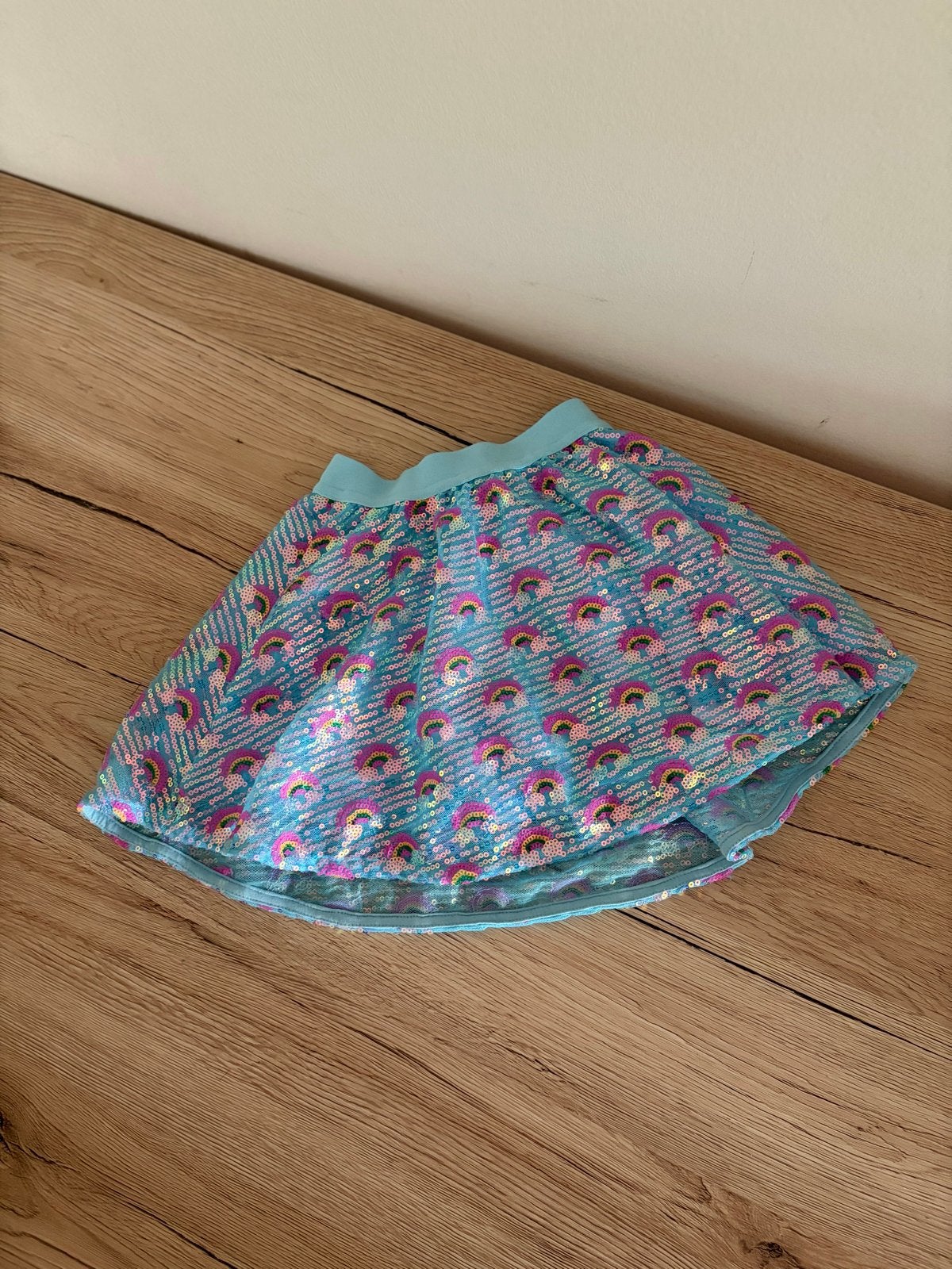 Someone rokje met regenboog pailletten - maat 98, Ophalen of Verzenden, Gebruikt, Meisje, Jurk of Rok
