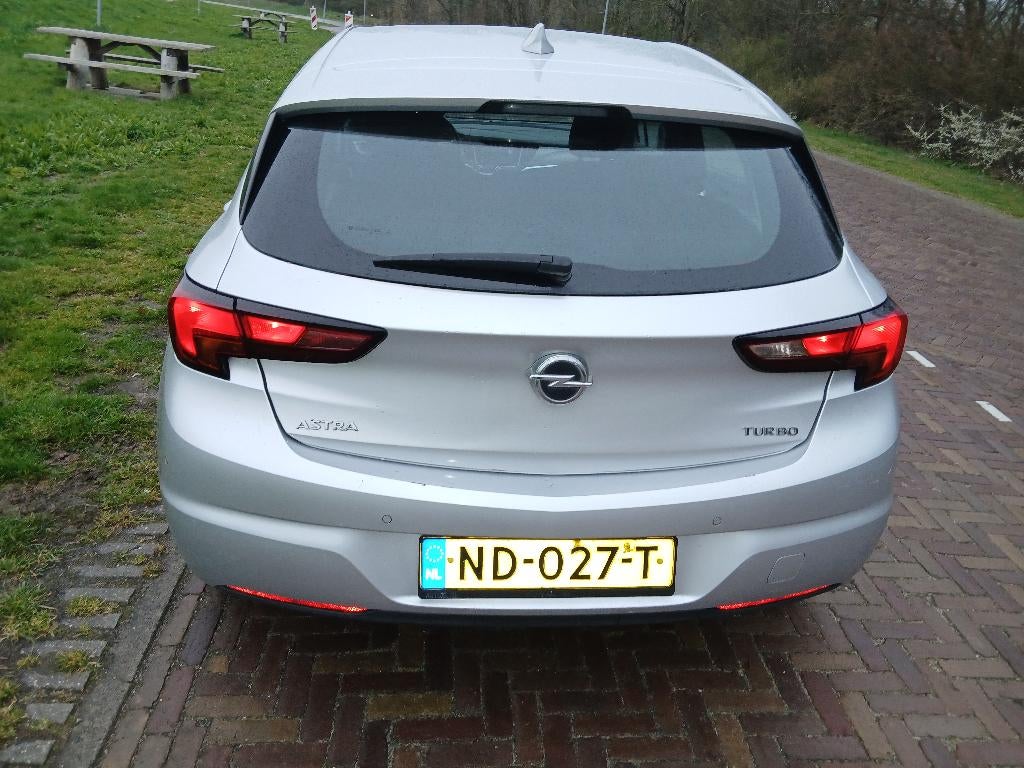 Opel Astra 1.4 Turbo 110KW 5D 2017 Grijs, Auto's, Stof, 4 cilinders, 620 kg, Origineel Nederlands