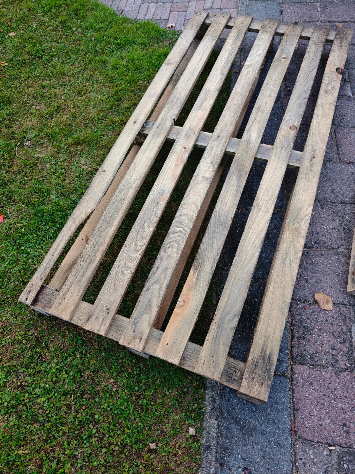 1  houten pallet, Ophalen, Vuren, Minder dan 200 cm, Pallet