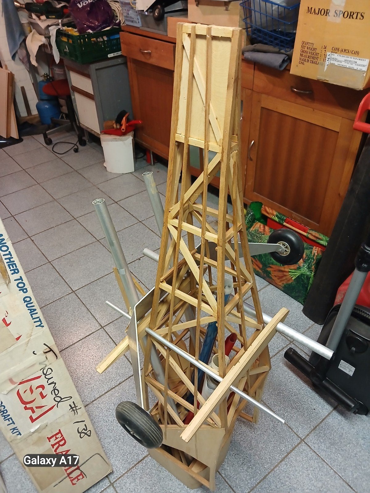 Modelbouw vliegtuig div., Ophalen