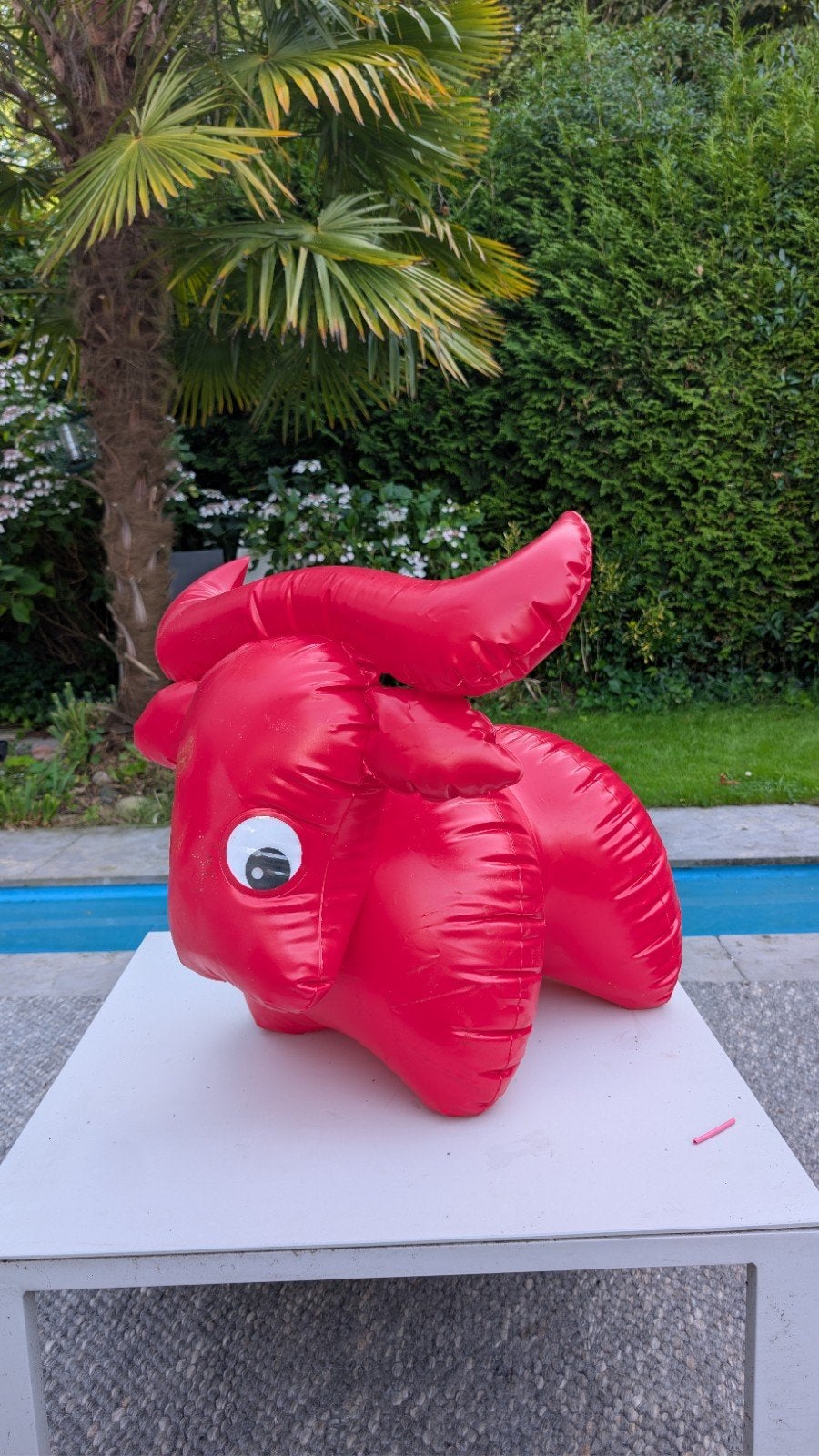 Retro Toys opblaas speelgoed Bully the Bull decoratie, Ophalen of Verzenden, Nieuw