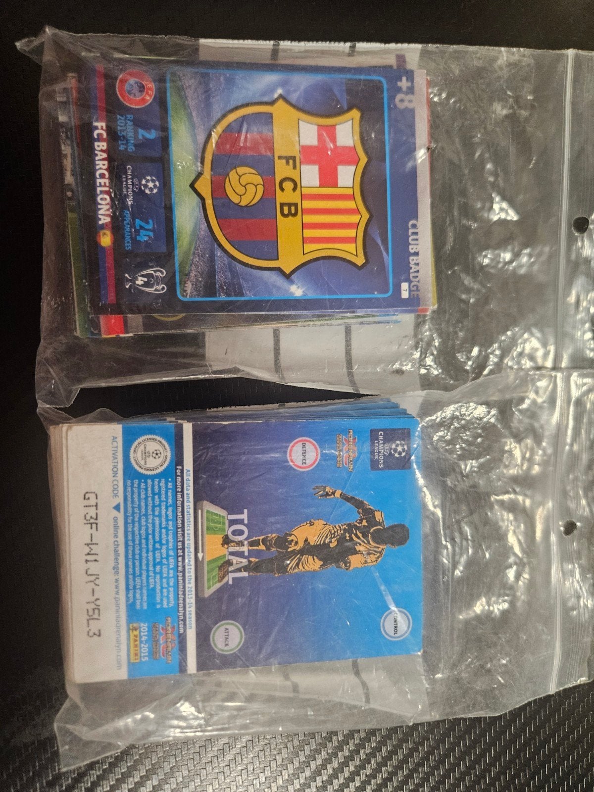 Panini Champions League 2014/2015 Voetbalkaarten, Verzamelen, Ophalen, Zo goed als nieuw, Buitenlandse clubs, Spelerskaart