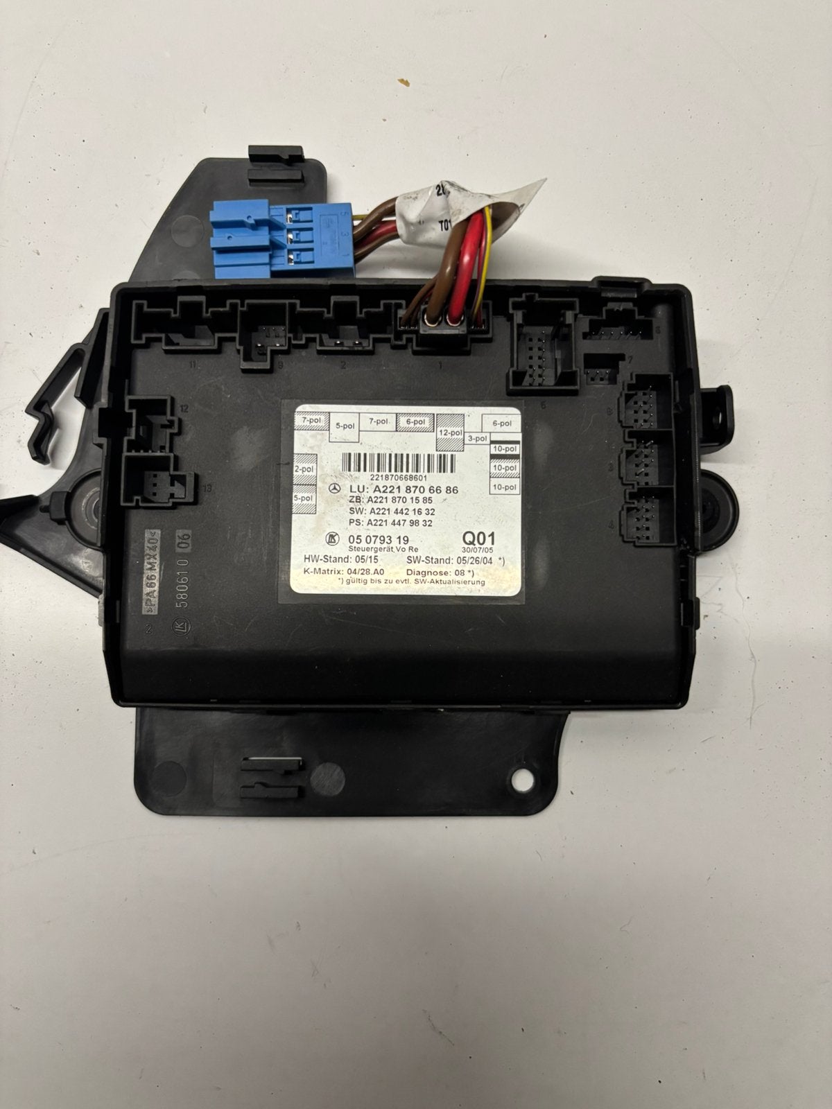 Deurbediening module, mercedes Sklasse w221, Ophalen of Verzenden, Gebruikt, Mercedes-Benz