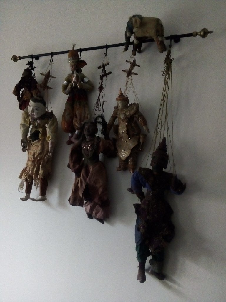 Antieke marionettenpoppen, Antiek en Kunst, Ophalen