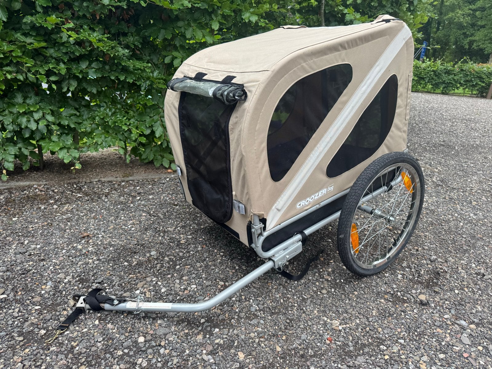 Nieuwe Croozer Dog hondenkar beige, Fietsen en Brommers, Fietsaccessoires | Aanhangers en Karren, Ophalen, Opvouwbaar, Nieuw, Hondenkar