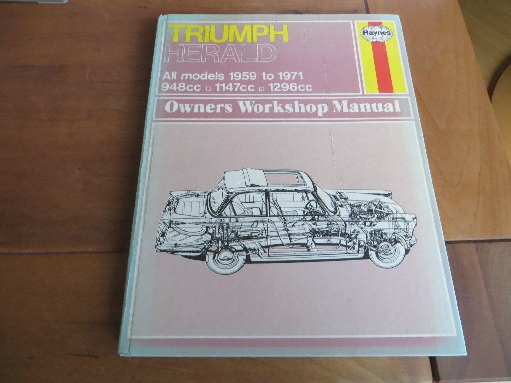 Haynes workshop manual Triumph Herald 1959 - 1971 zeer mooi!, Ophalen of Verzenden
