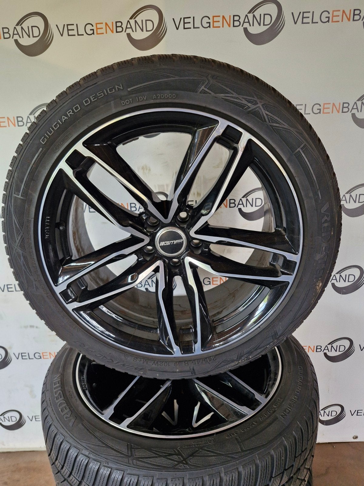 Winterset Audi A6 C8 245 45 19 5x112 66.5 ET35 winterbanden, 19 inch, ., Banden en Velgen, Personenwagen