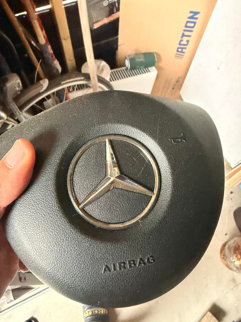 Stuur airbag Mercedes 2014-2018, Ophalen of Verzenden, Gebruikt, Mercedes-Benz