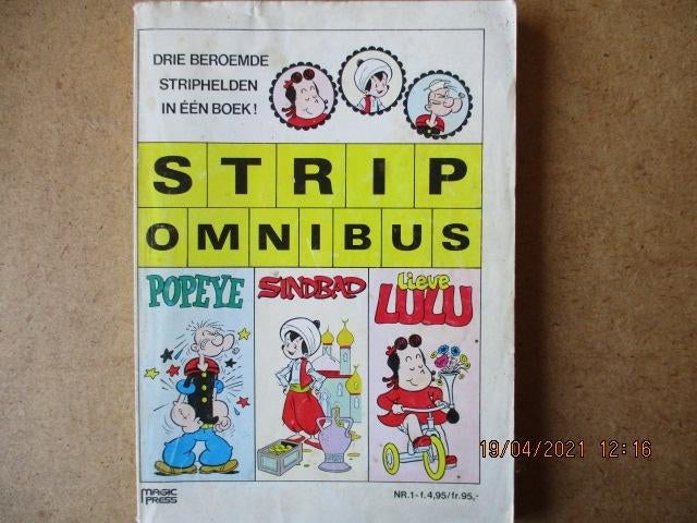 adv1544 strip omnibus, Boeken, Stripboeken, Eén stripboek, Ophalen, Gelezen