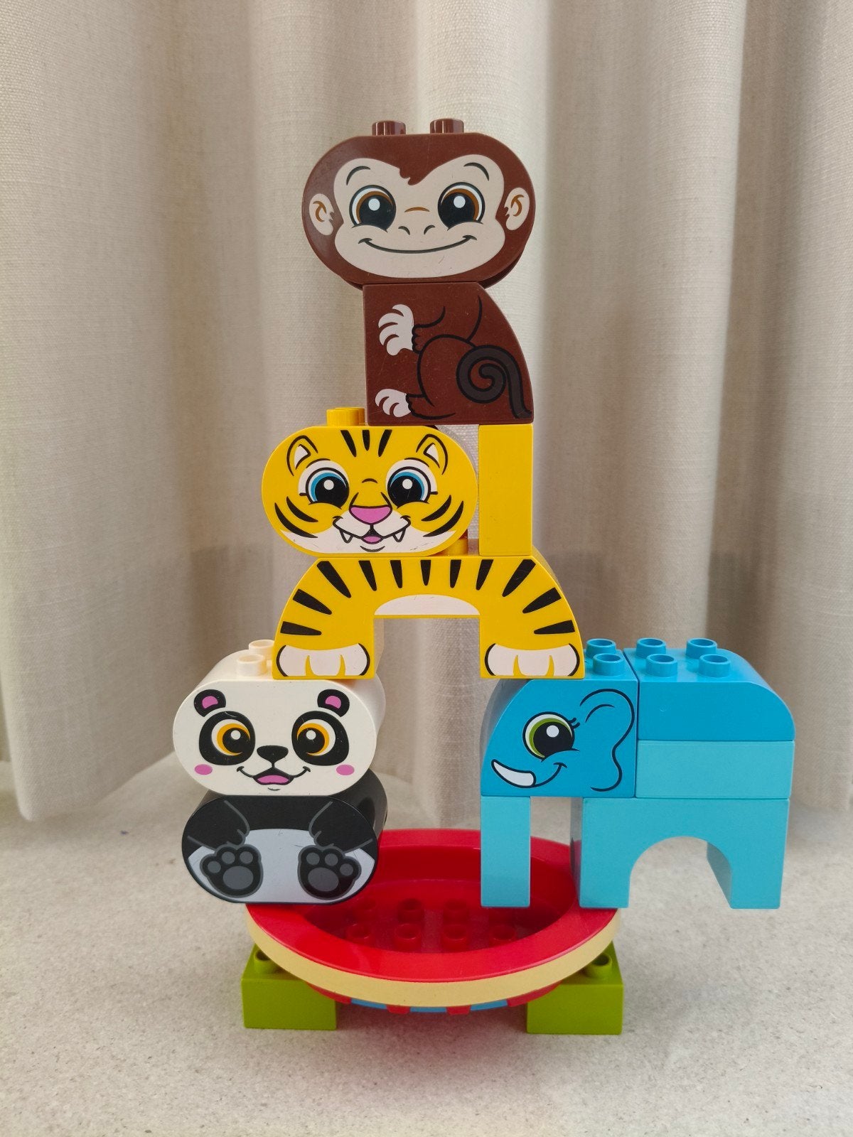 LEGO Duplo 10884 Mijn Eerste Balancerende Dieren, Ophalen of Verzenden, Zo goed als nieuw