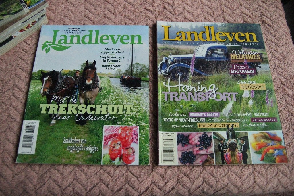 14 tijdschriften landleven, Ophalen of Verzenden, Gelezen, Overige typen