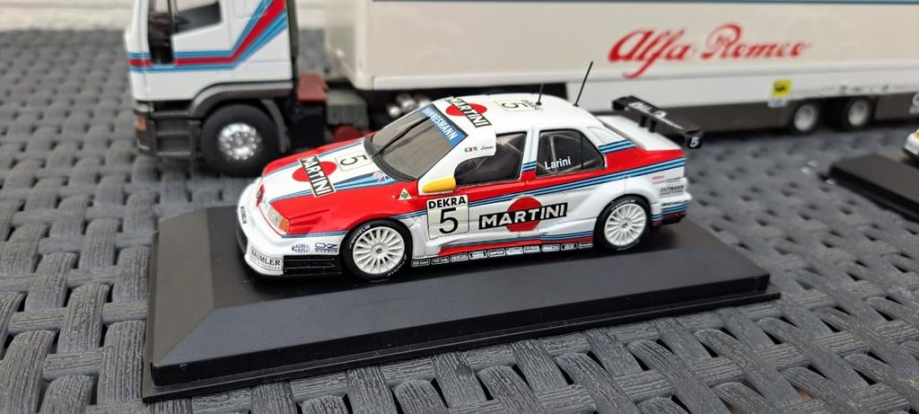 Alfa Romeo Martini Racing 1993 -  155 V6 Ti - DTM '95 - '96, Ophalen of Verzenden, Nieuw, Auto, MiniChamps