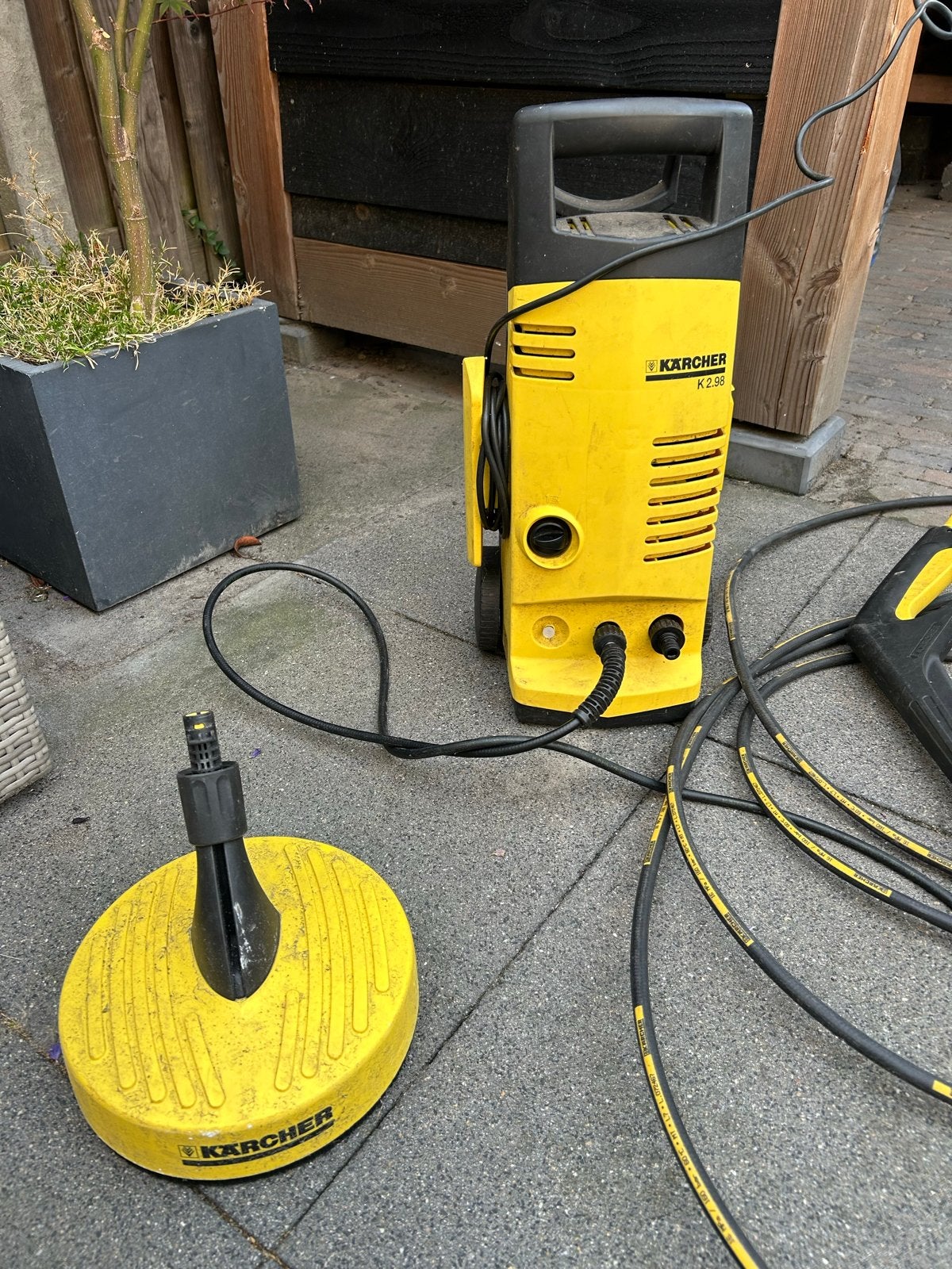Kärcher K2.98 Hogedrukreiniger met Terrasreiniger, Ophalen, Gebruikt, Overige typen
