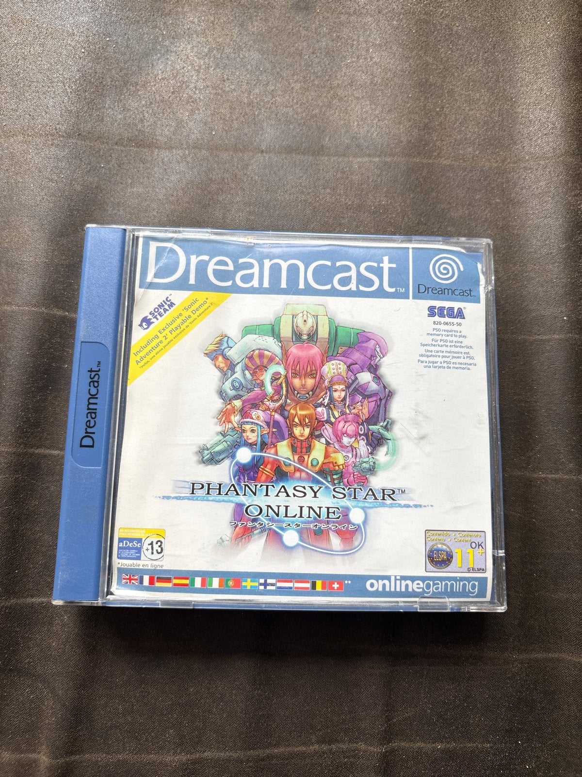 Phantasy Star Online Dreamcast - Klassieke RPG, Spelcomputers en Games, Online, Gebruikt, 1 speler, Ophalen of Verzenden