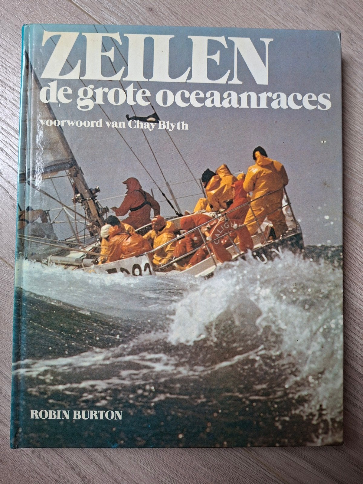 Zeilen, de grote oceaanraces - Robin Burton, Ophalen of Verzenden, Zo goed als nieuw, Watersport en Hengelsport