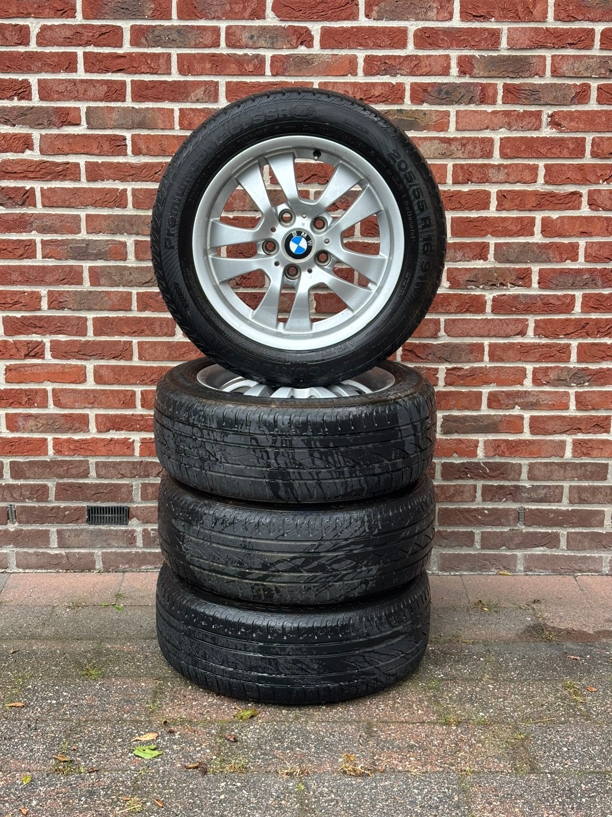 Winterset BMW Style 154 | Continental | 205/55 R16, Ophalen, Gebruikt