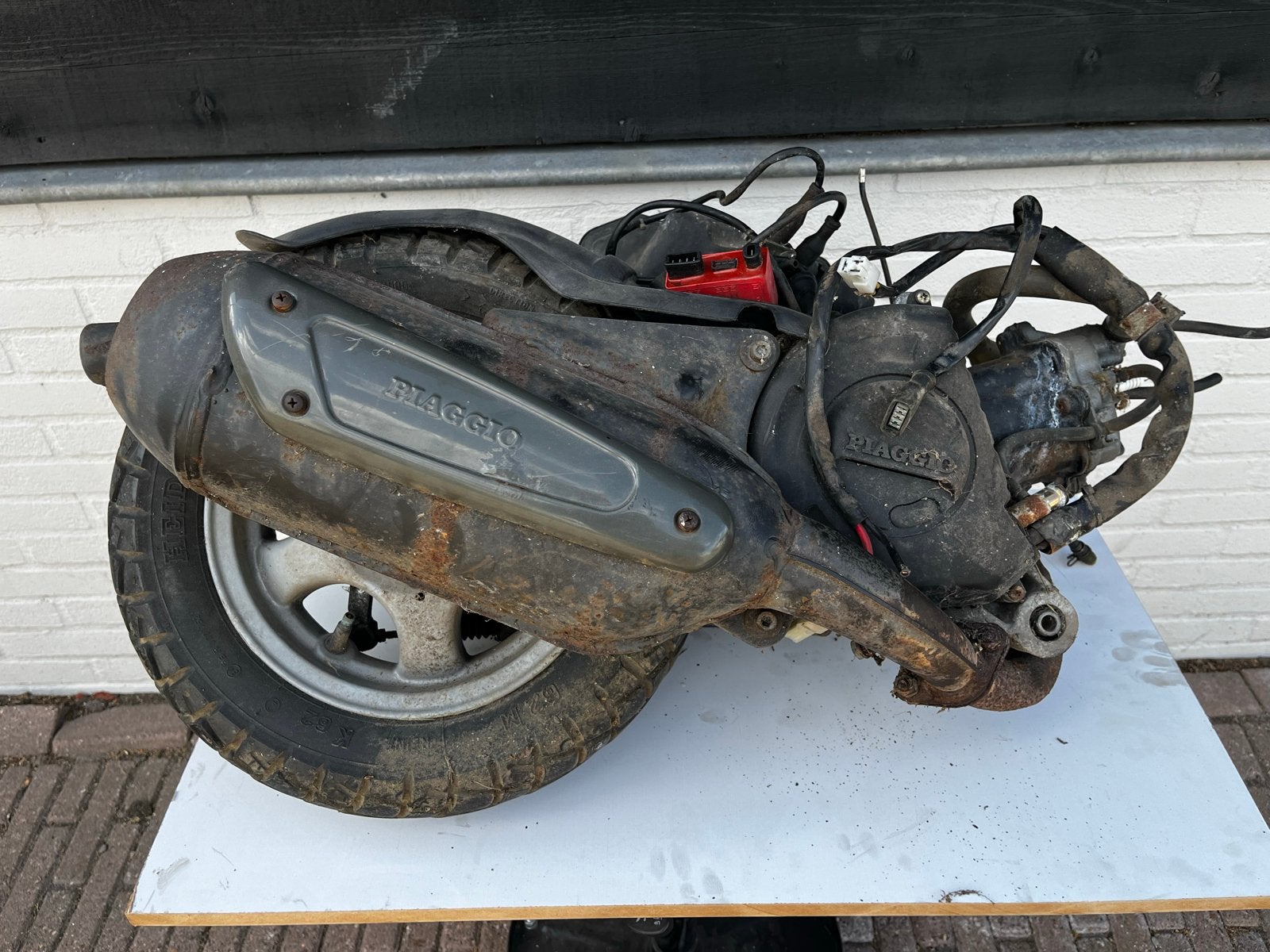 Piaggio Hexagon 150cc 2T LC Blok - Gebruikt, Ophalen, Tweetakt, Gebruikt, Overige modellen