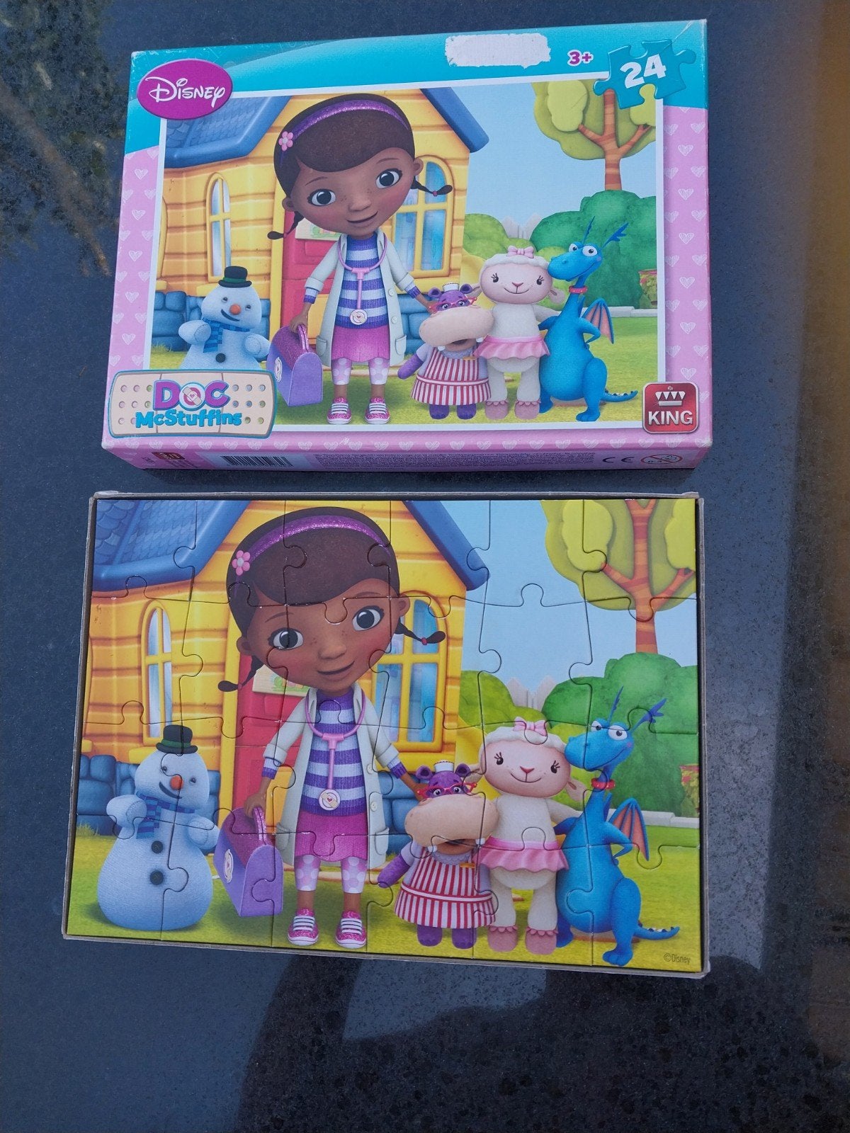 Disney Doc McStuffins Legpuzzel 24 stukjes, Kinderen en Baby's, Ophalen of Verzenden, 10 tot 50 stukjes, Zo goed als nieuw, 2 tot 4 jaar