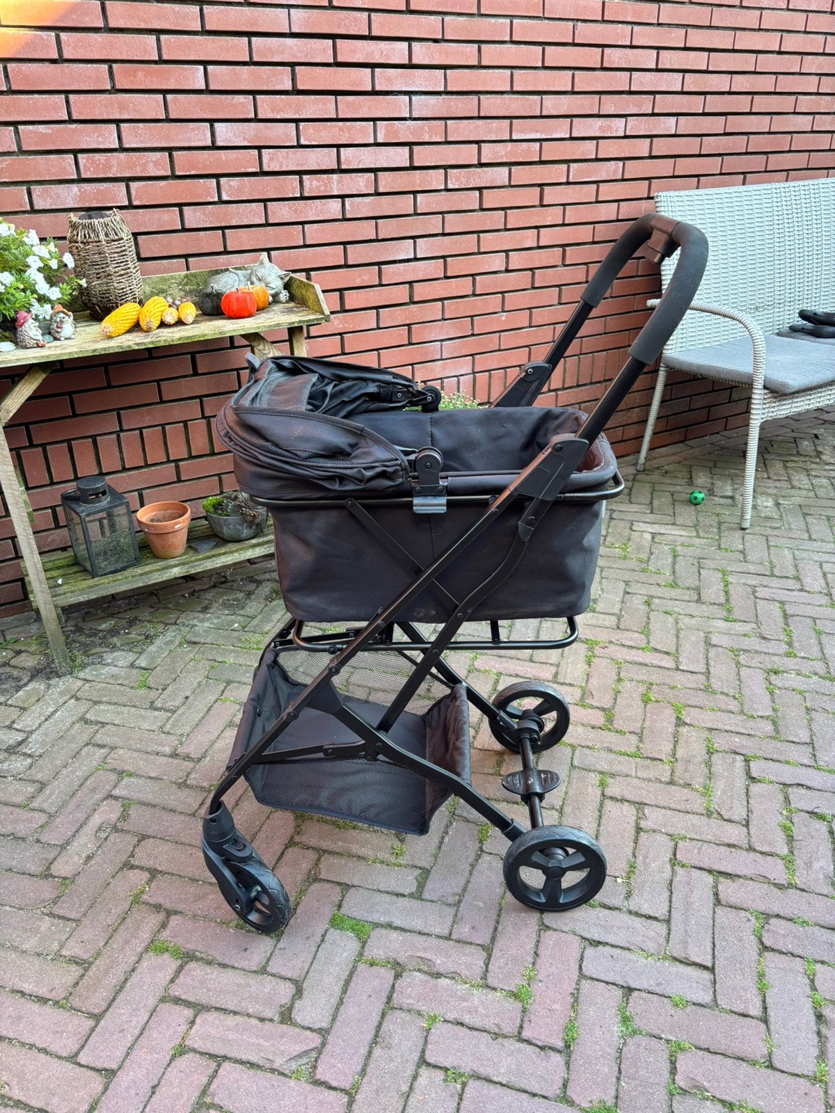Hondenbuggy Deryan, Ophalen, Zo goed als nieuw