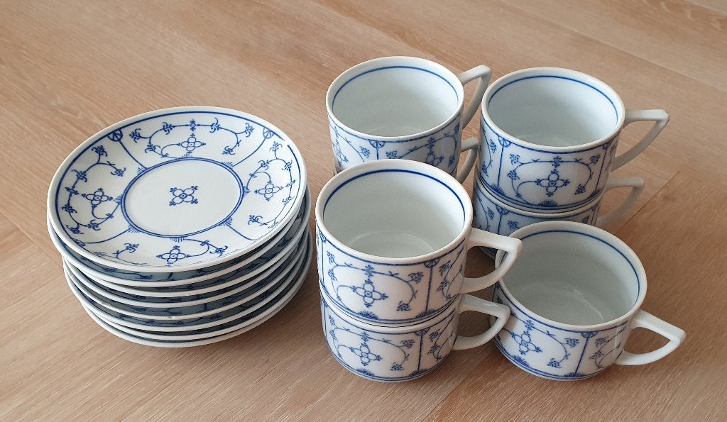 Vintage Jäger Eisenberg 'Blau Saks' Servies, Ophalen of Verzenden, Porselein, Overige stijlen