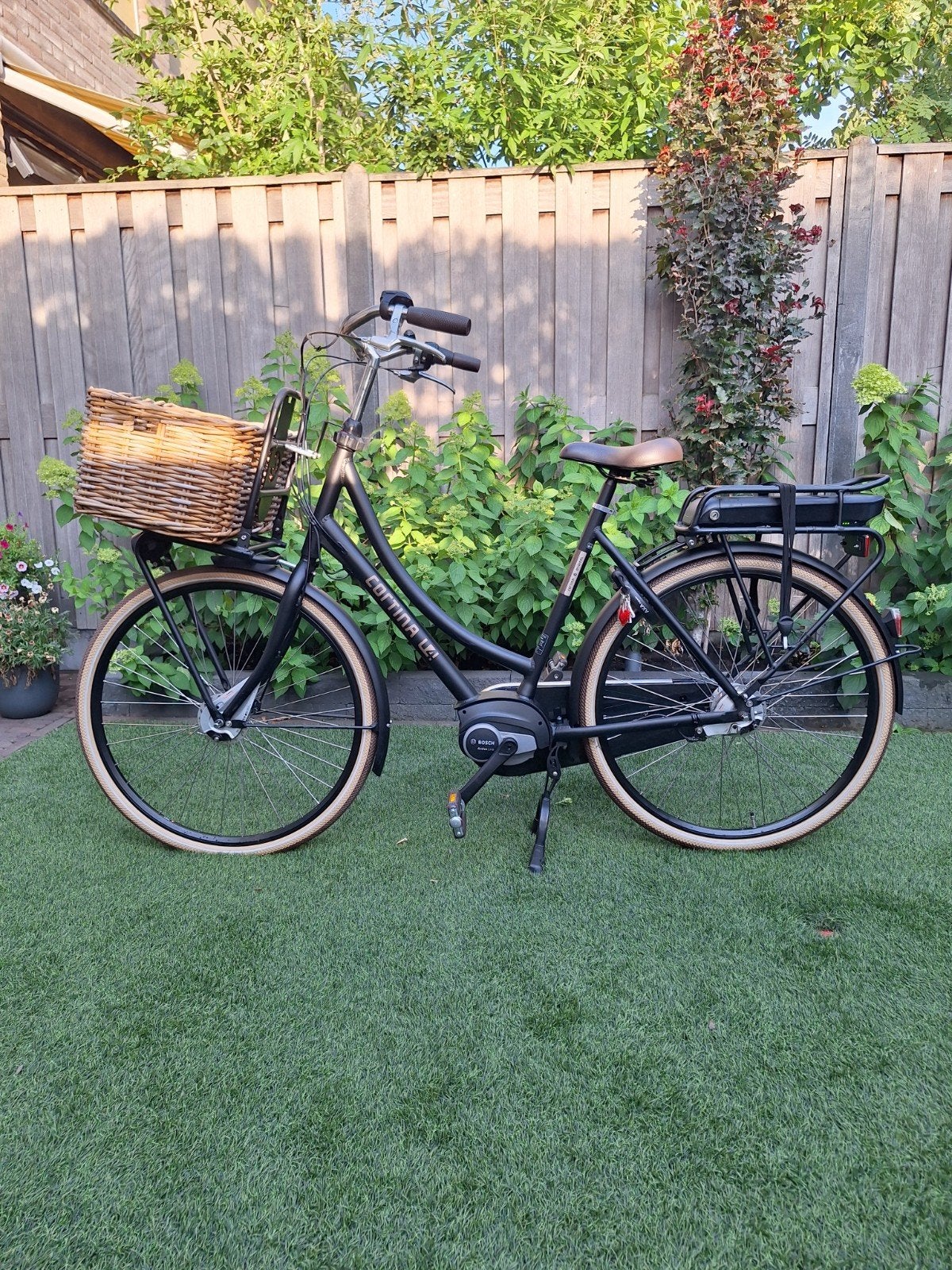 Cortina E-U4 Transport elektrische fiets met mand, 56 cm of meer, Ophalen, Gebruikt