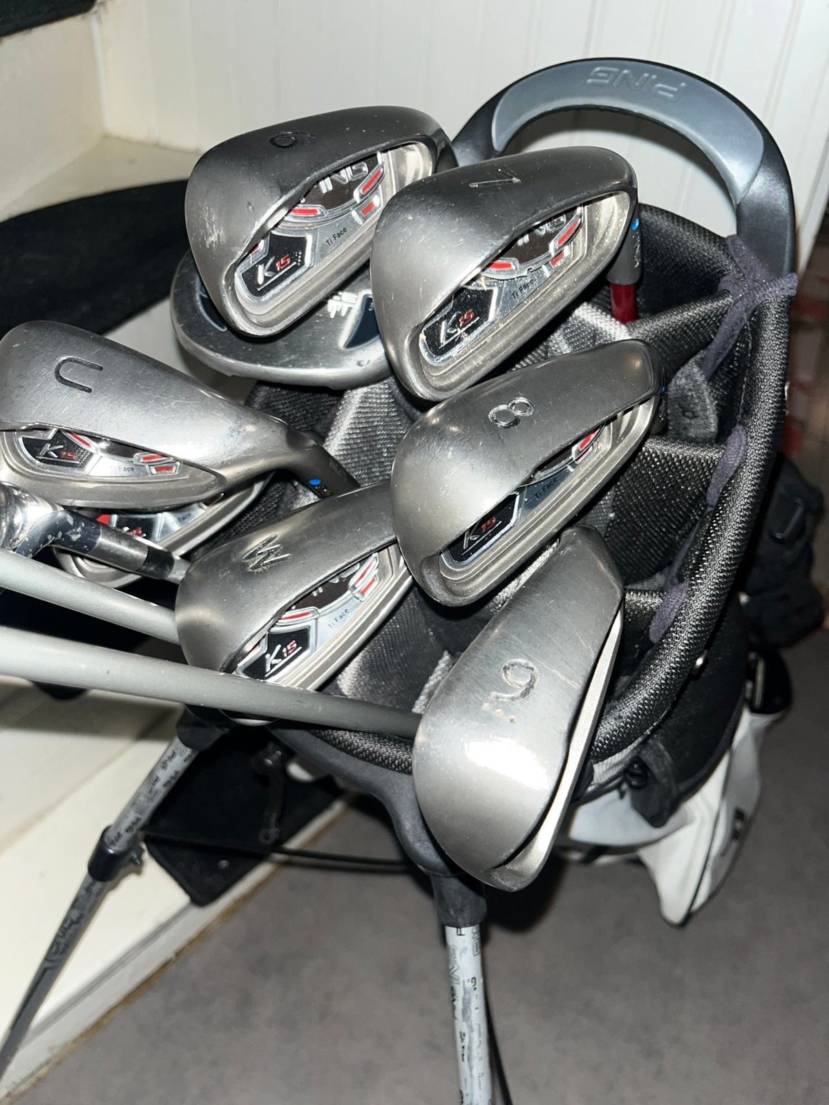 Ping golf ser, Sport en Fitness, Golf, Ophalen of Verzenden, Zo goed als nieuw, Set, Ping