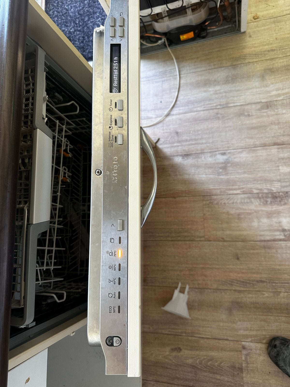 Miele G 7157 SCVi XXL Inbouw Vaatwasser, Ophalen, 60 cm of meer, Minder dan 10 liter, Zo goed als nieuw