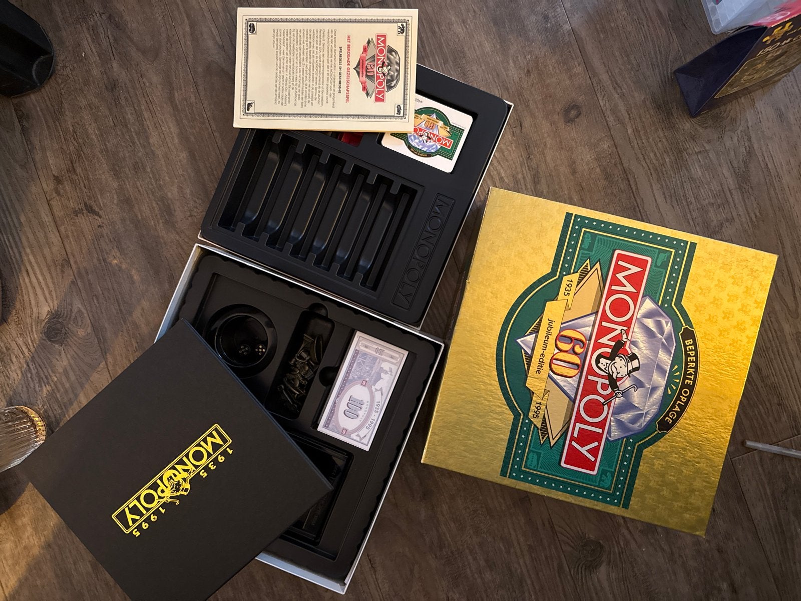 Monopoly 60 Jaar Jubileum Editie 1935-1995 - Nieuw, Limited, Ophalen of Verzenden, Nieuw