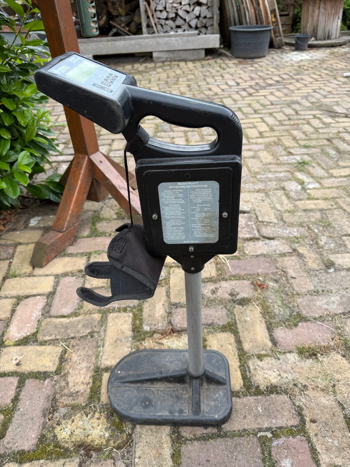 Greenlee Marker-Mate EML100 Elektronische Marker Locator, Ophalen, Zo goed als nieuw
