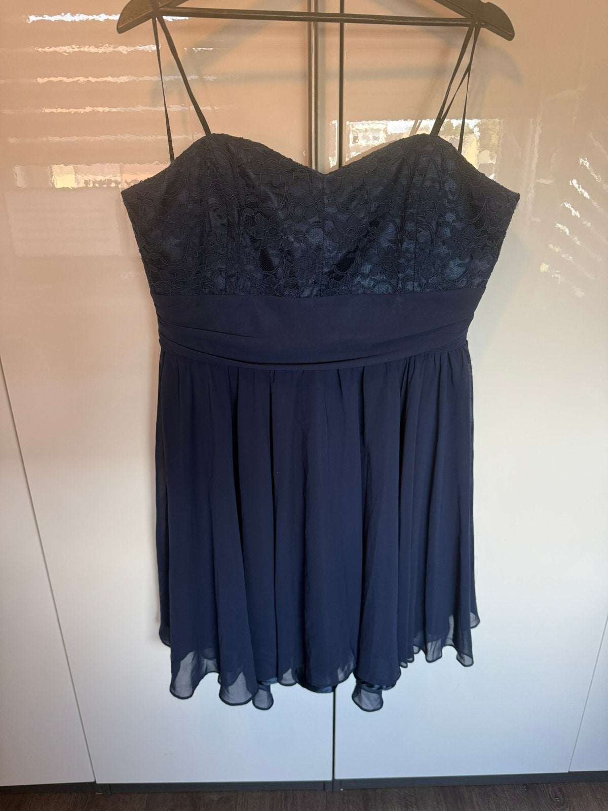 Blauwe jurk swing straples maat 46 nieuw, Kleding | Dames, Galajurk, Blauw, Maat 46/48 (XL) of groter, Nieuw
