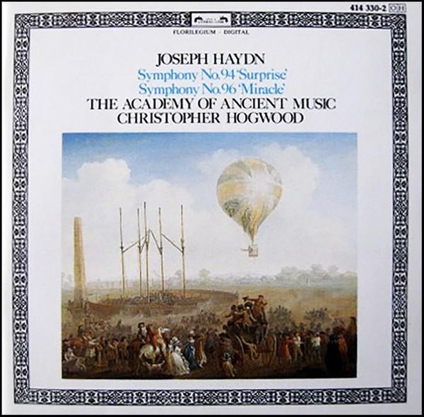 HAYDN Symphony no. 94 & 96 CD HOGWOOD L OISEAU LYRE, Ophalen of Verzenden, Classicisme, Gebruikt, Orkest of Ballet