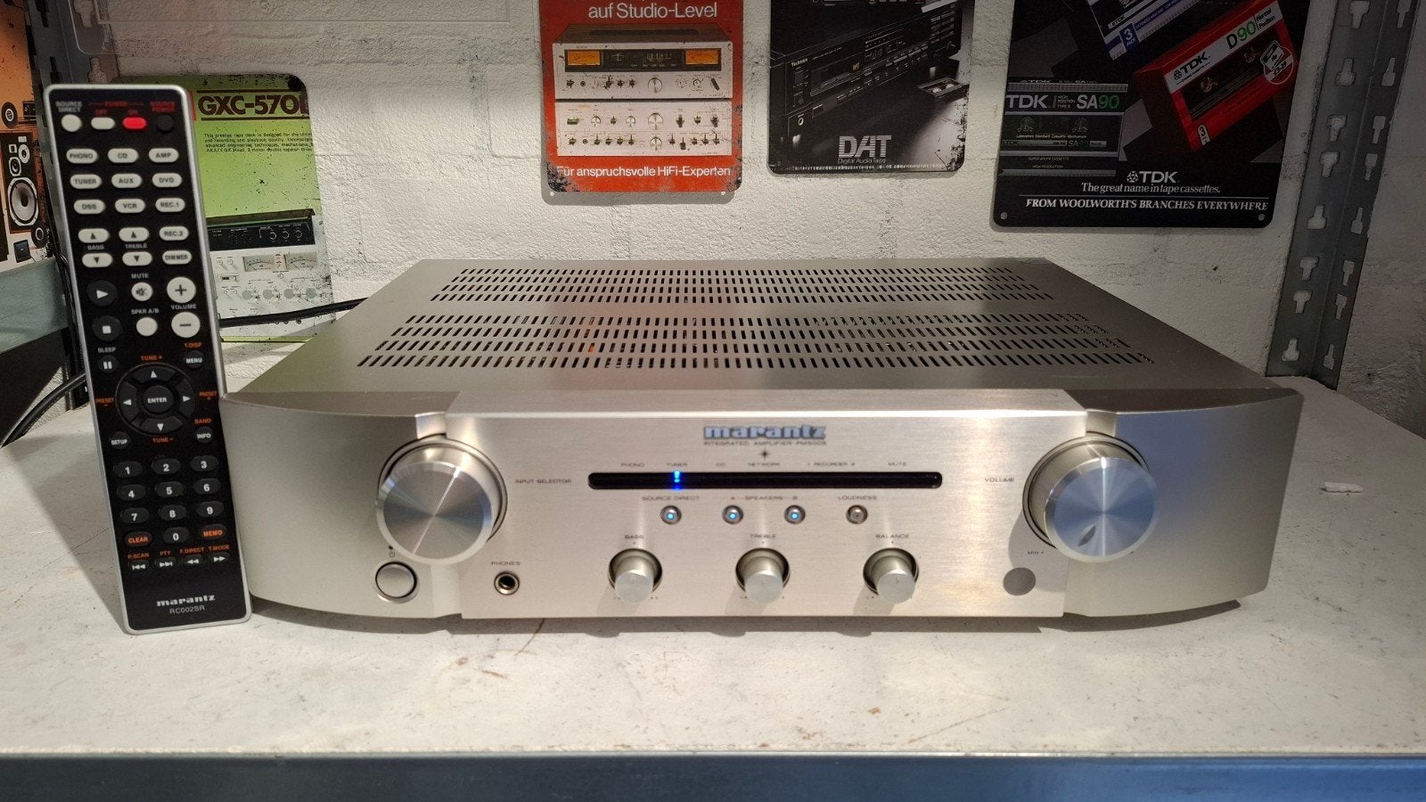 MARANTZ PM-5005 inclusief afstandsbediening, Marantz, Ophalen of Verzenden, Zo goed als nieuw, 60 tot 120 watt
