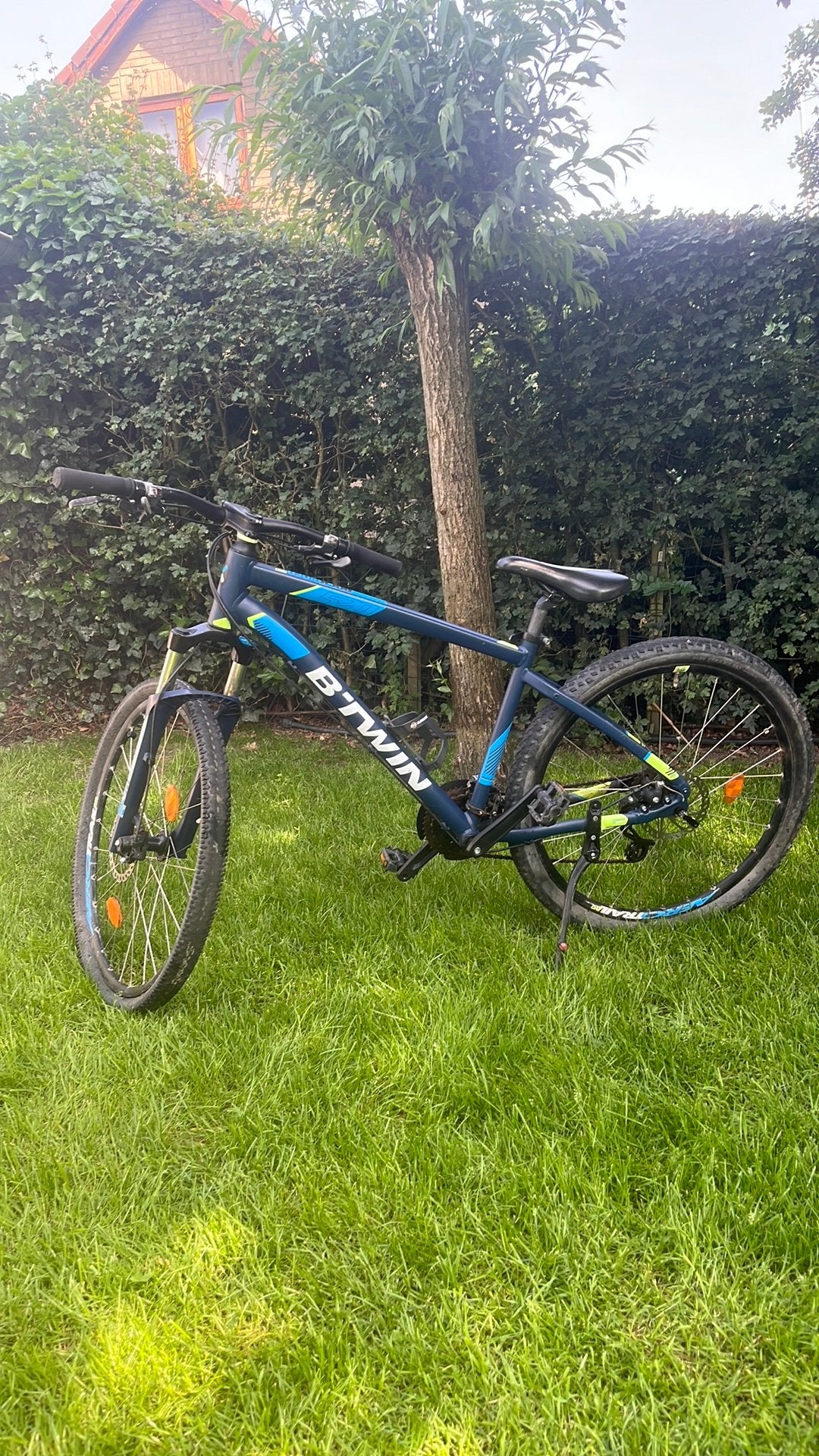 Mooie btwin RockRider 520 mountainbike, Fietsen en Brommers, Fietsen | Mountainbikes en ATB, Gebruikt, Heren, Schijfrem, Ophalen