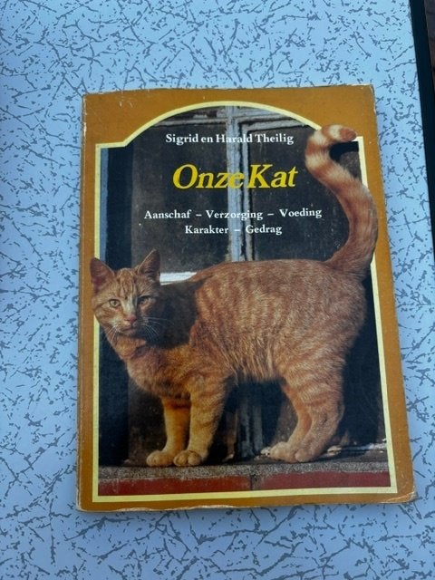 Onze kat, Gelezen, Sigrid en Harald Theilig, Ophalen of Verzenden, Katten