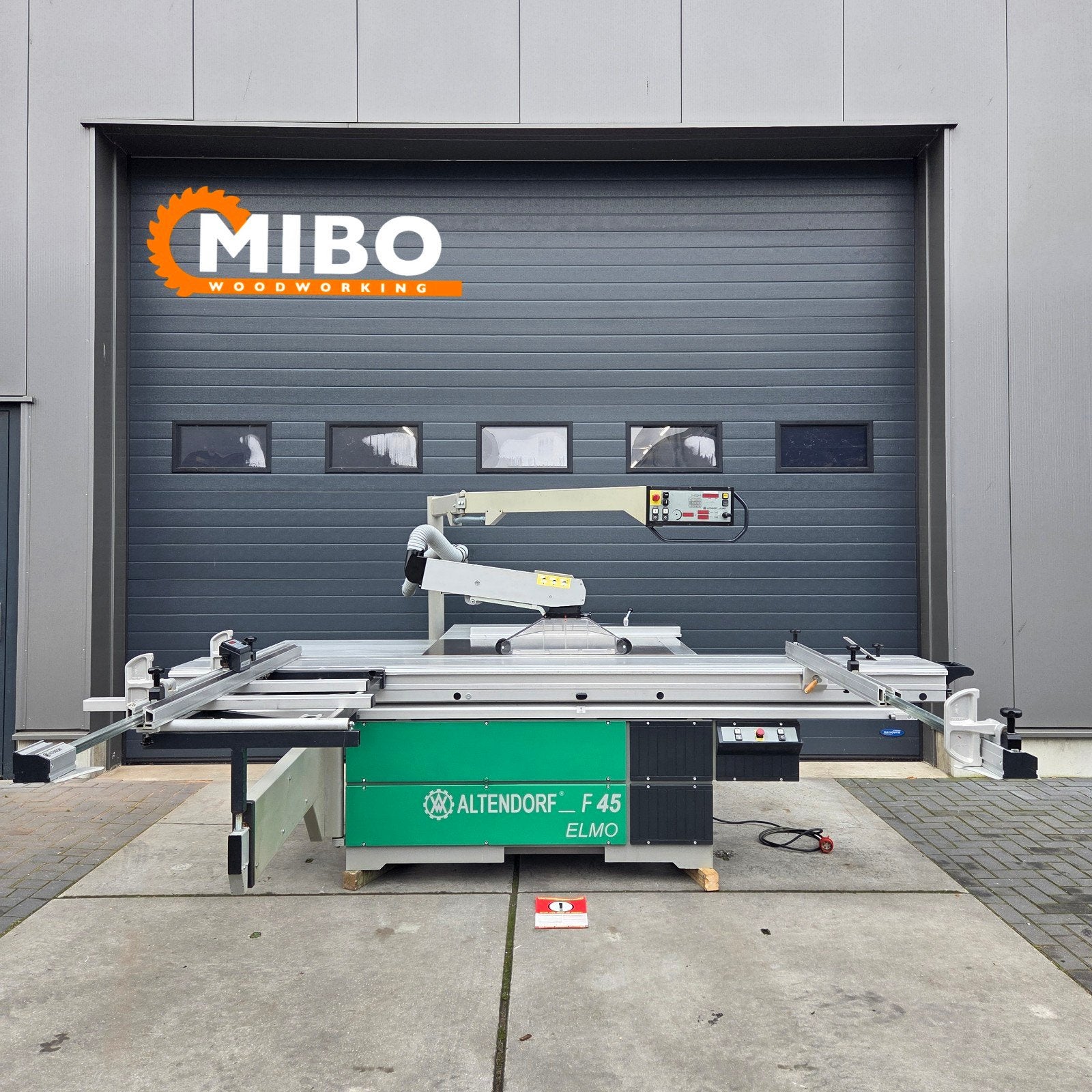 Altendorf F45 Formaatzaag 3400mm cnc ** Elektro parrel, 70 mm of meer, Altendorf martin scm robland felder hammer Formaatzaag