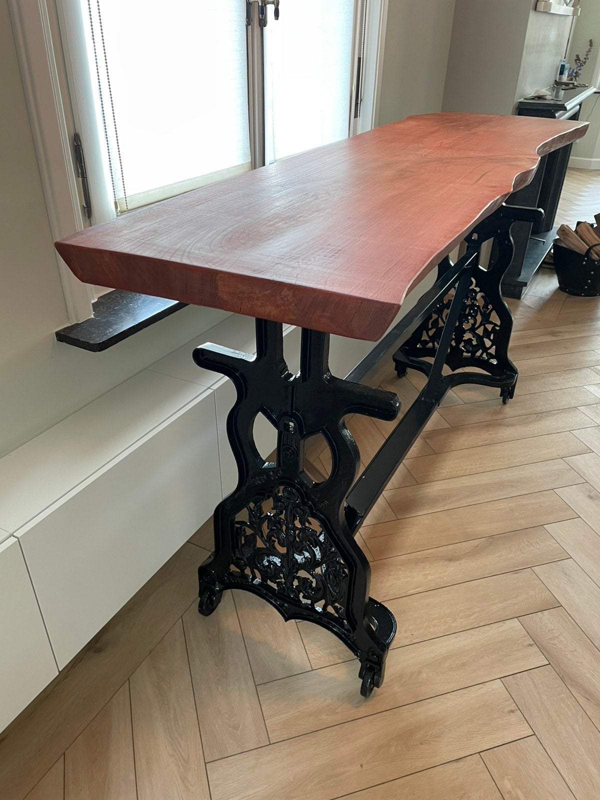 Industriële Antieke Bartafel Mancave, Ophalen, Nieuw
