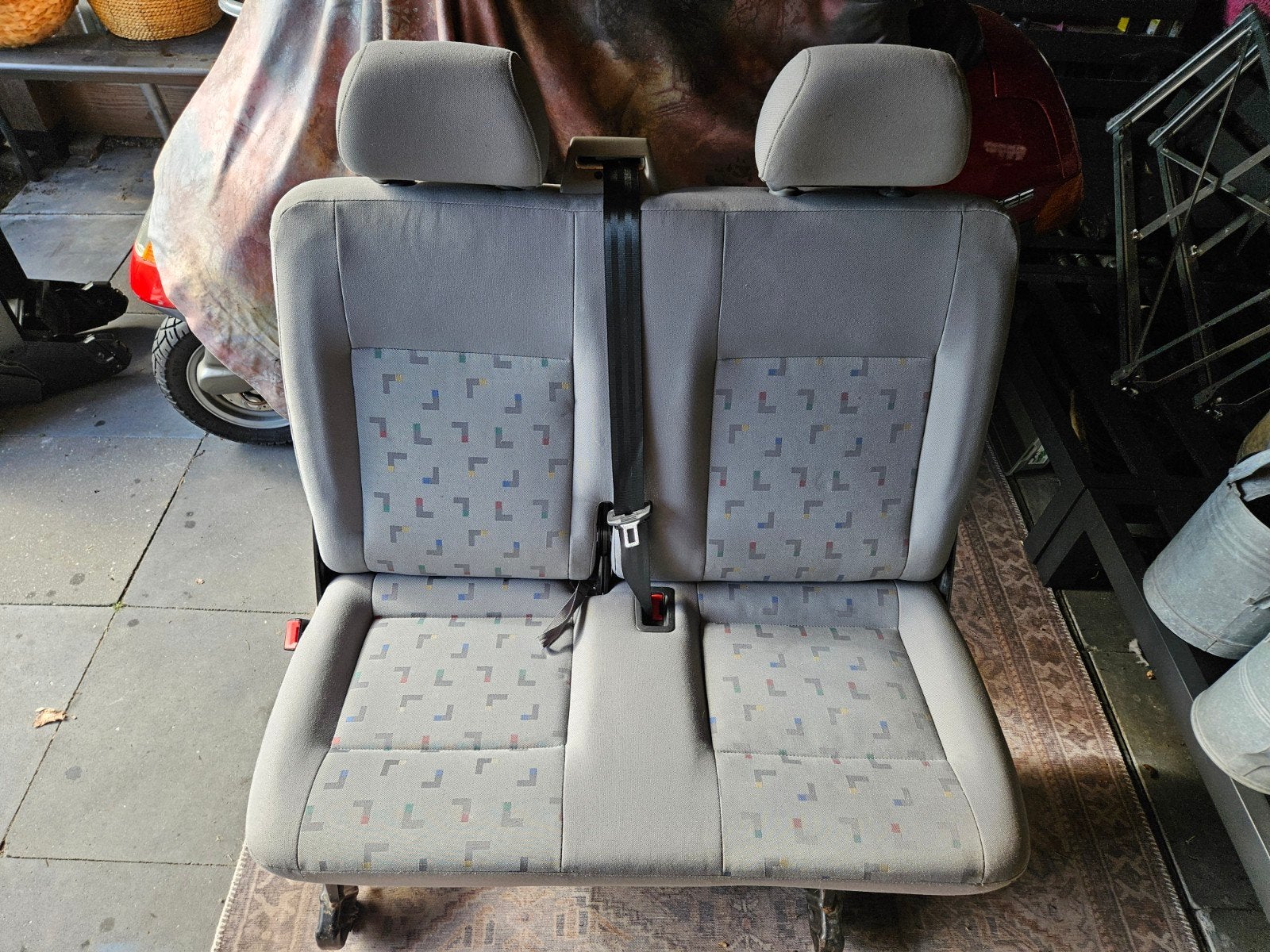 1/2/3-persoons bank voor camper - VW T5 - Zeer goede staat, Ophalen, Zo goed als nieuw