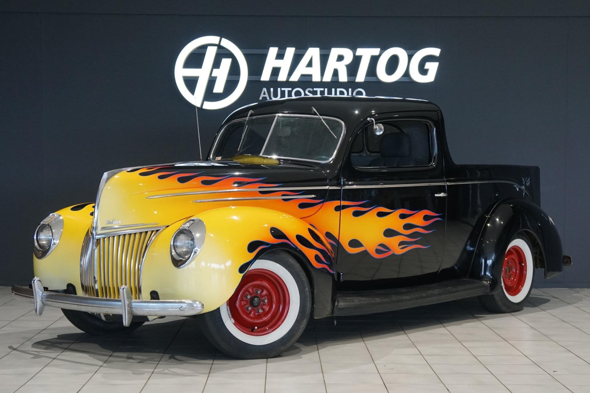 Ford USA De Luxe PICK-UP 1939, Stof, Overige modellen, 4 cilinders, Zwart
