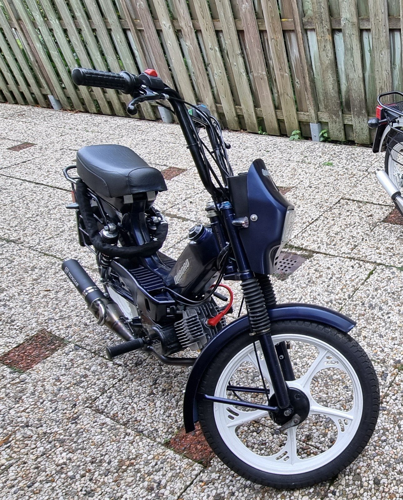 Tomos Quadro snorfiets 65cc met elektrische start, Fietsen en Brommers, Ophalen, Gebruikt, Maximaal 25 km/u, Quadro