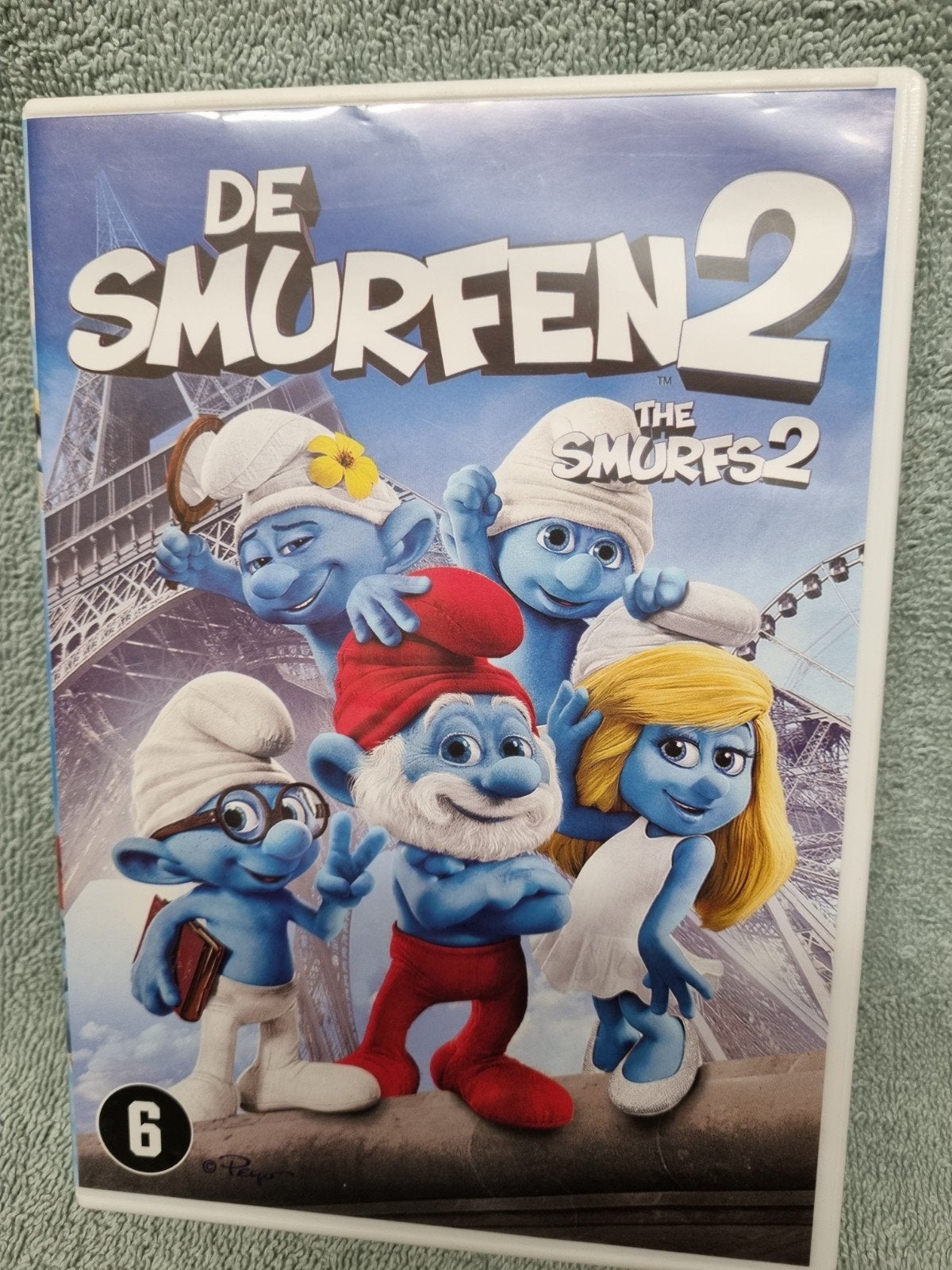 de smurfen 2 dvd, Alle leeftijden, Ophalen of Verzenden, Zo goed als nieuw