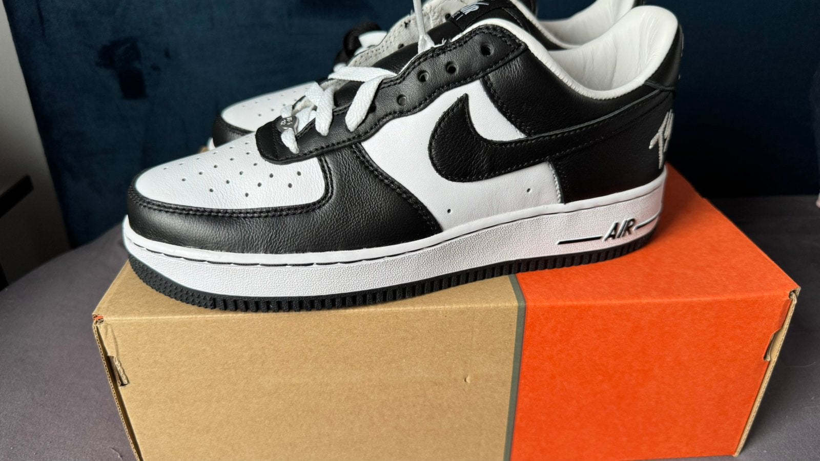 Air force low QS TS Terror Squad Blackout maat 40.5, Zwart, Nieuw, Ophalen of Verzenden, Sneakers of Gympen